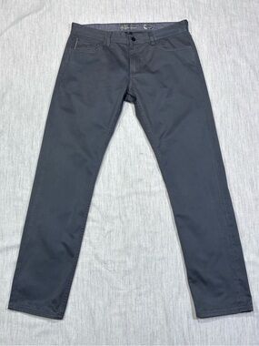 Tavik Men's Slim Straight Jeans in Charcoal